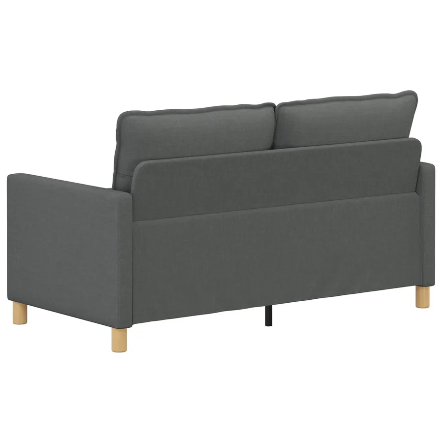 Canapé Gris foncé 156 x 81 x 87,5 cm Tissu - 5