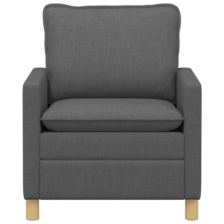 Canapé Gris foncé 76 x 81 x 87,5 cm Tissu - 3