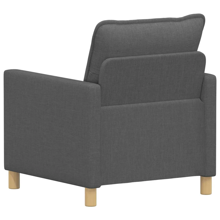 Canapé Gris foncé 76 x 81 x 87,5 cm Tissu - 5