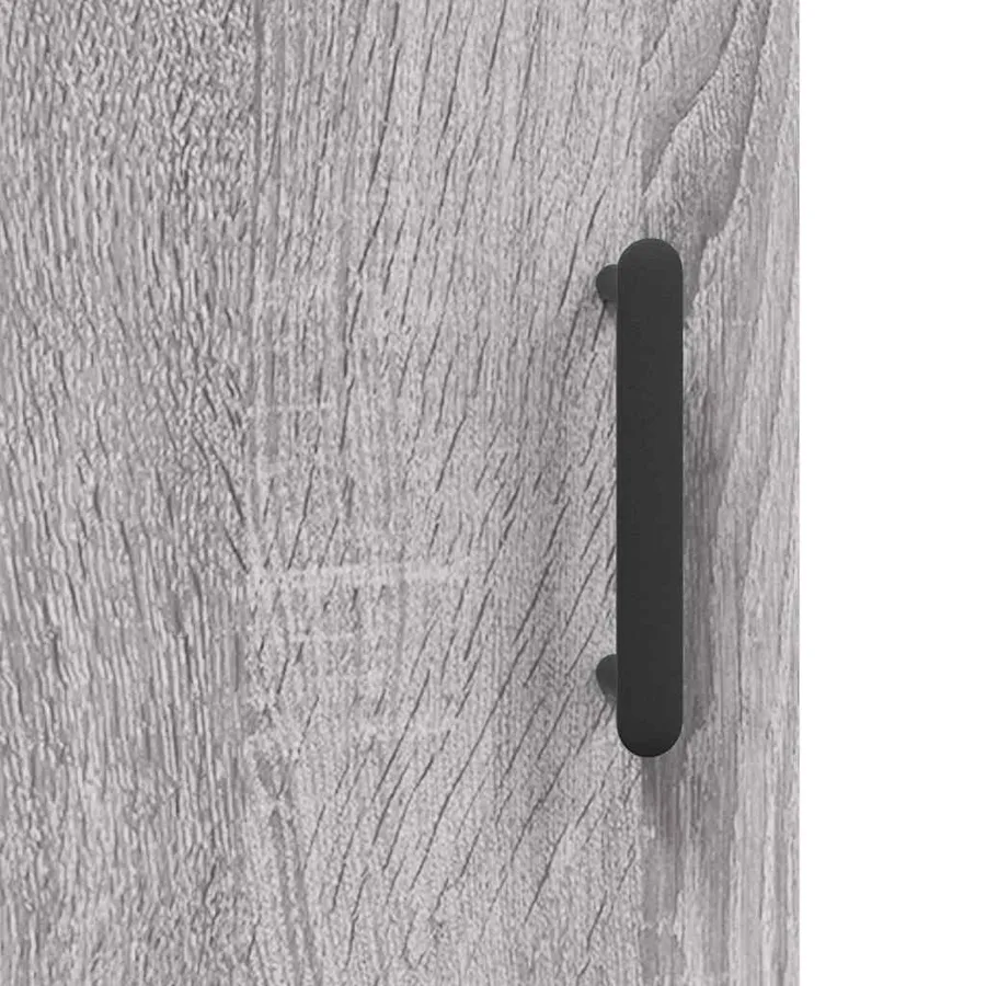 Armoire murale sonoma gris 34,5x34x90 cm - 11