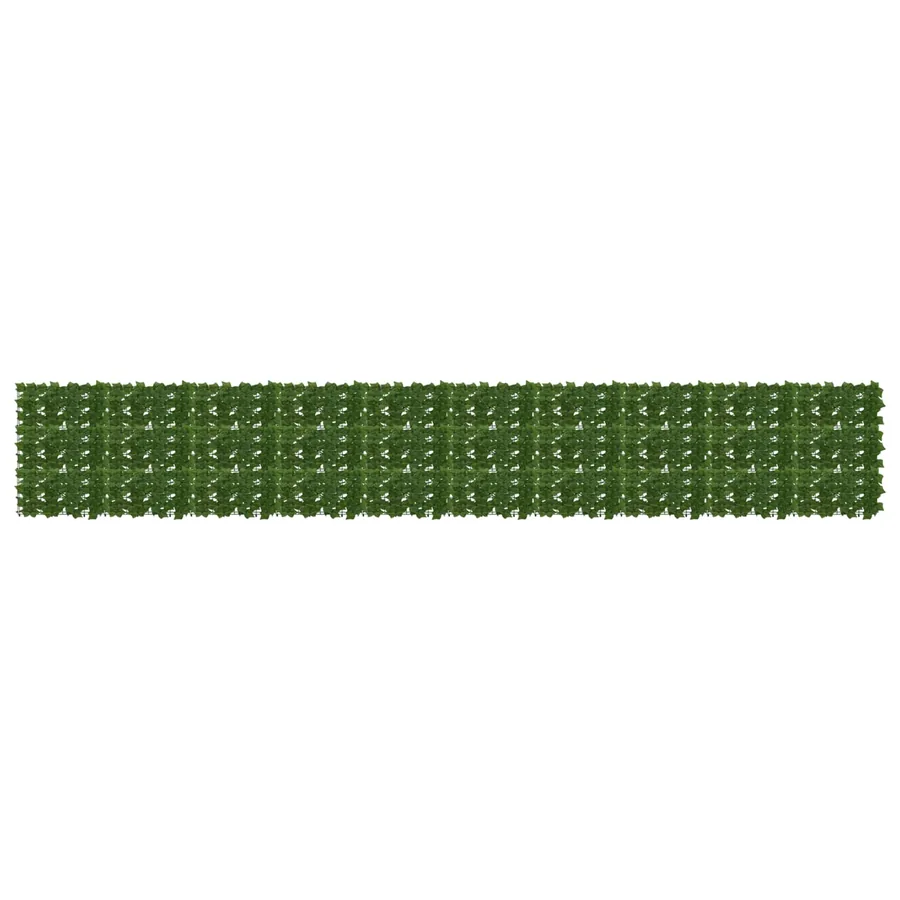 Écran de balcon avec feuilles Vert 500 x 75 cm