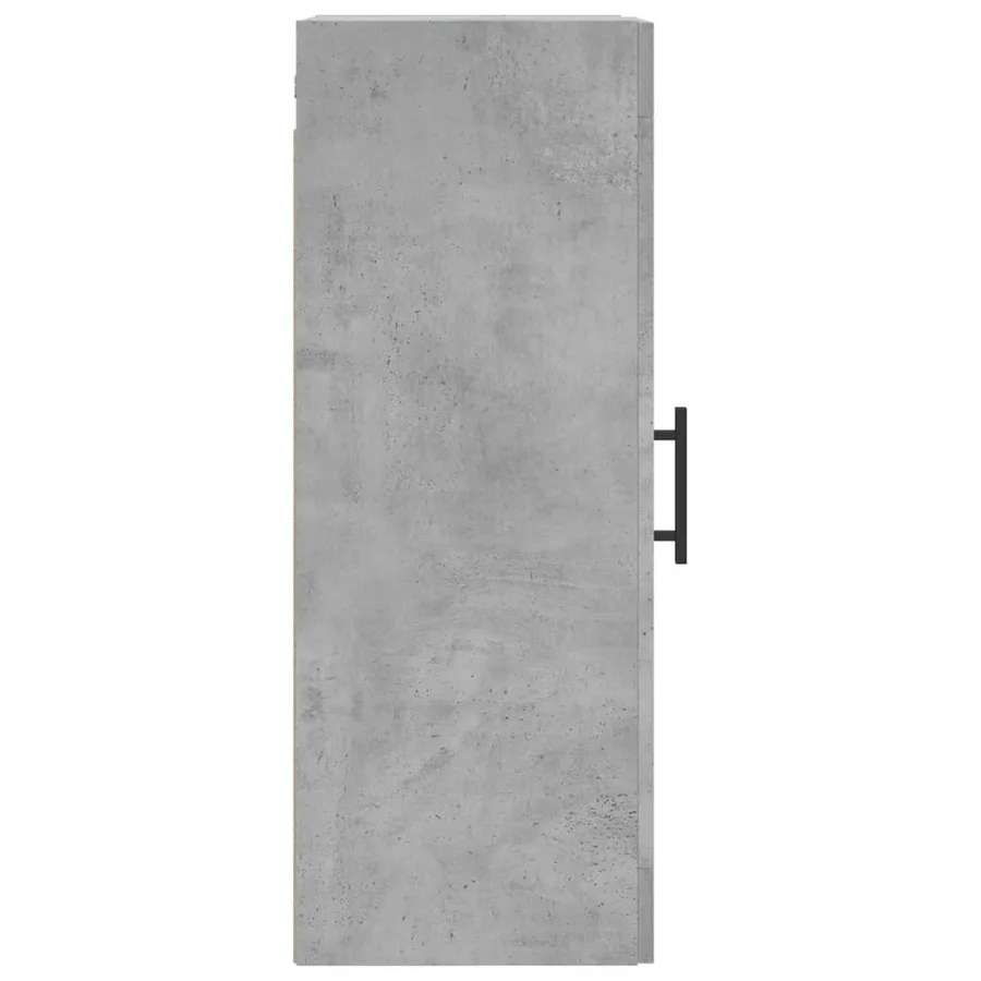 Armoire murale gris béton 34,5x34x90 cm - 8