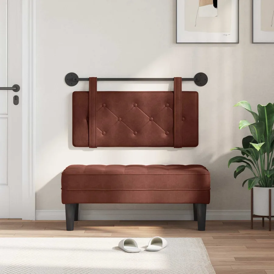 Tête de lit suspendue PU antique - 3