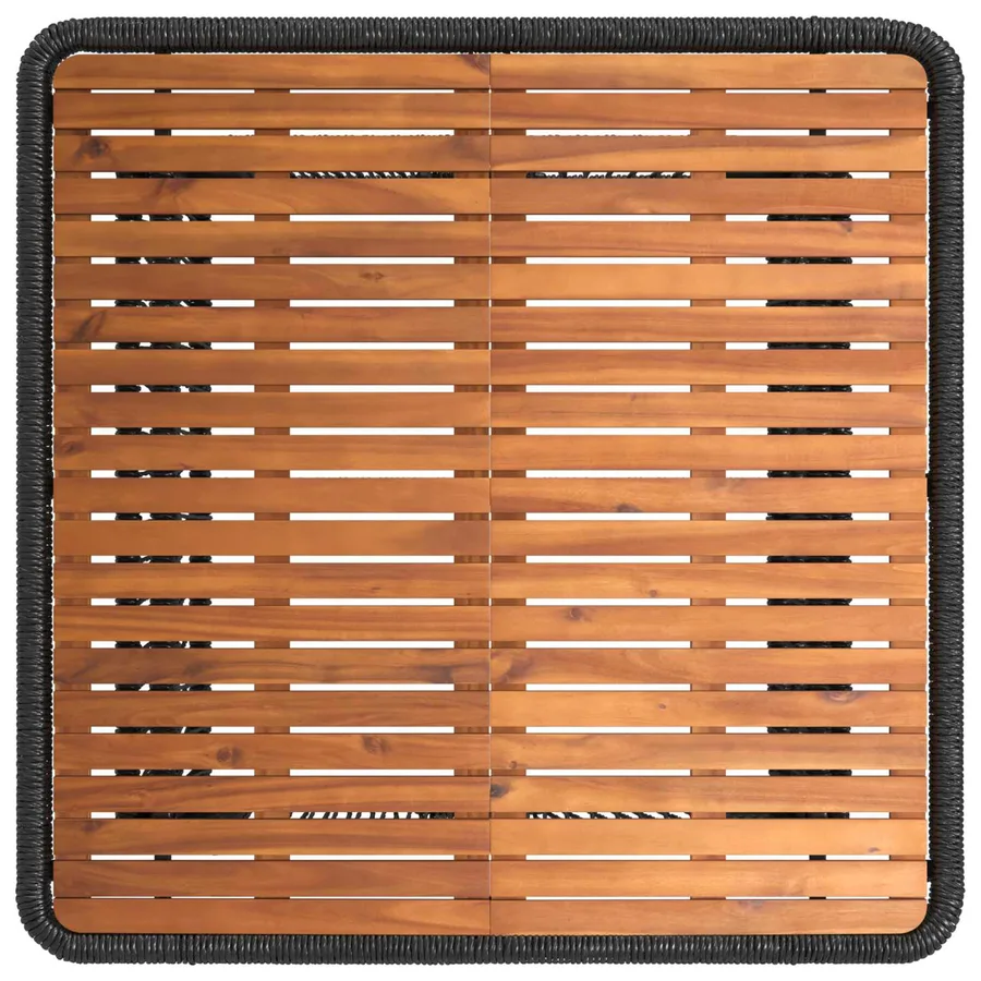 Ensemble de salle à manger pour jardin 3 pcs Beige et crème - 6