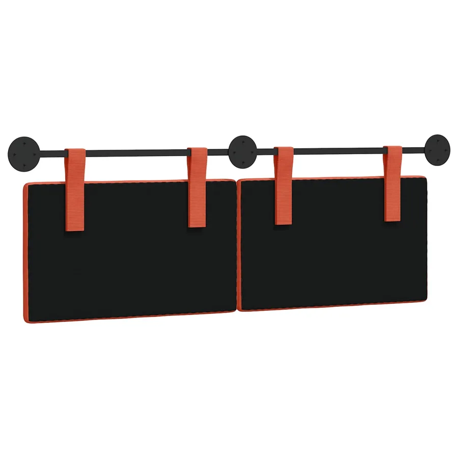 Tête de lit suspendue Tissu en velours côtelé - 7