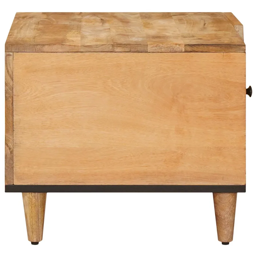 Table basse Marron 80 x 50 x 40 cm Bois de mangue massif - 4