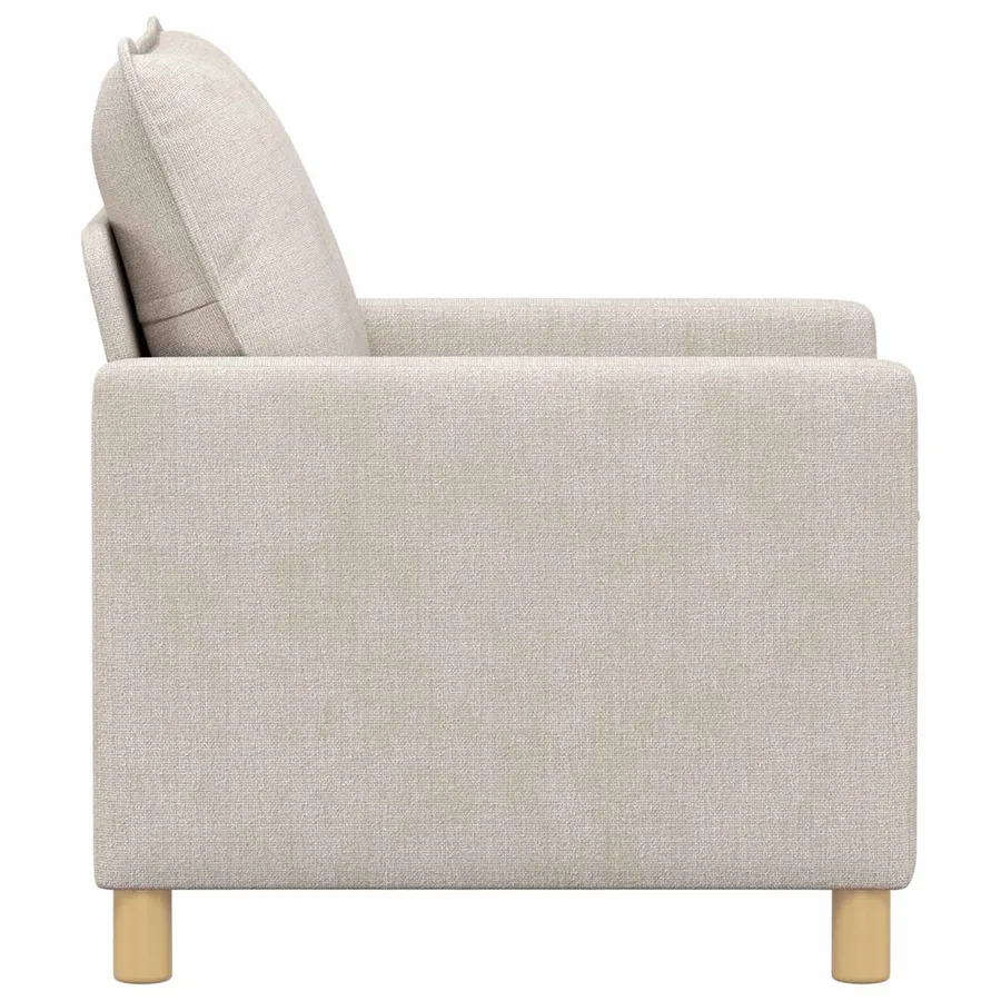 Canapé Crème 76 x 81 x 87,5 cm Polyester - 4