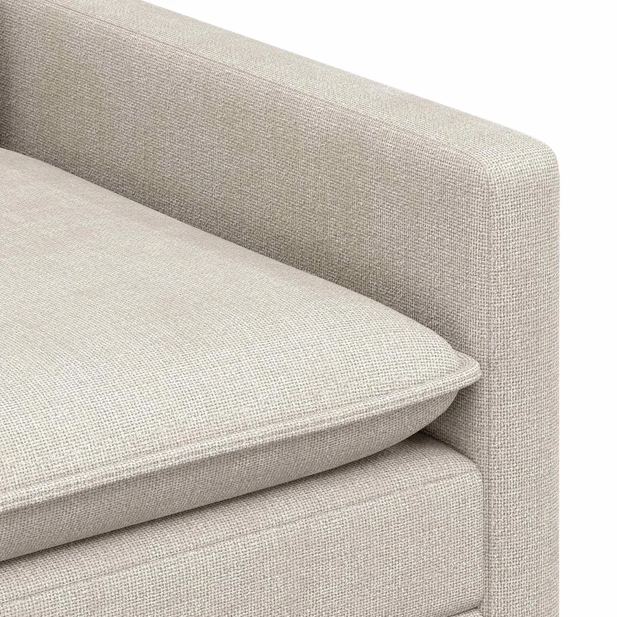 Canapé Crème 76 x 81 x 87,5 cm Polyester - 6