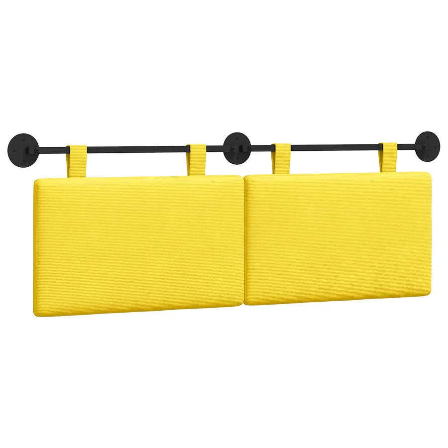 Tête de lit suspendue Tissu en velours côtelé - 2