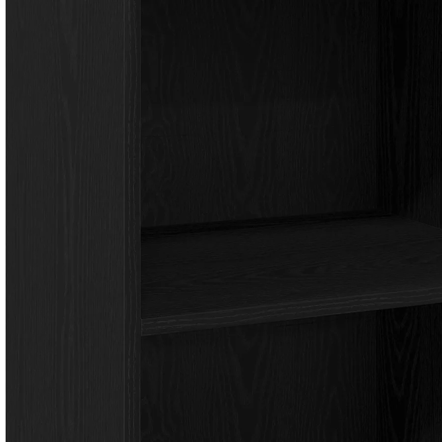 Buffet Chêne noir 40 x 41 x 93 cm Bois d'ingénierie - 5