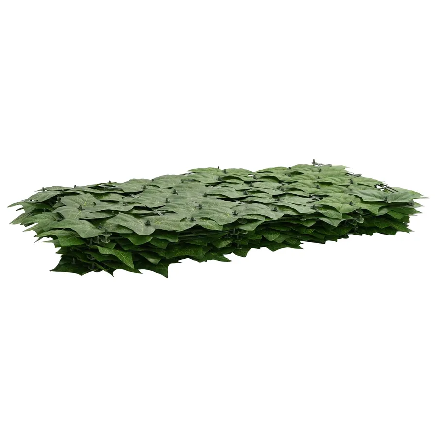 Écran de balcon avec feuilles Vert 200 x 100 cm - 2