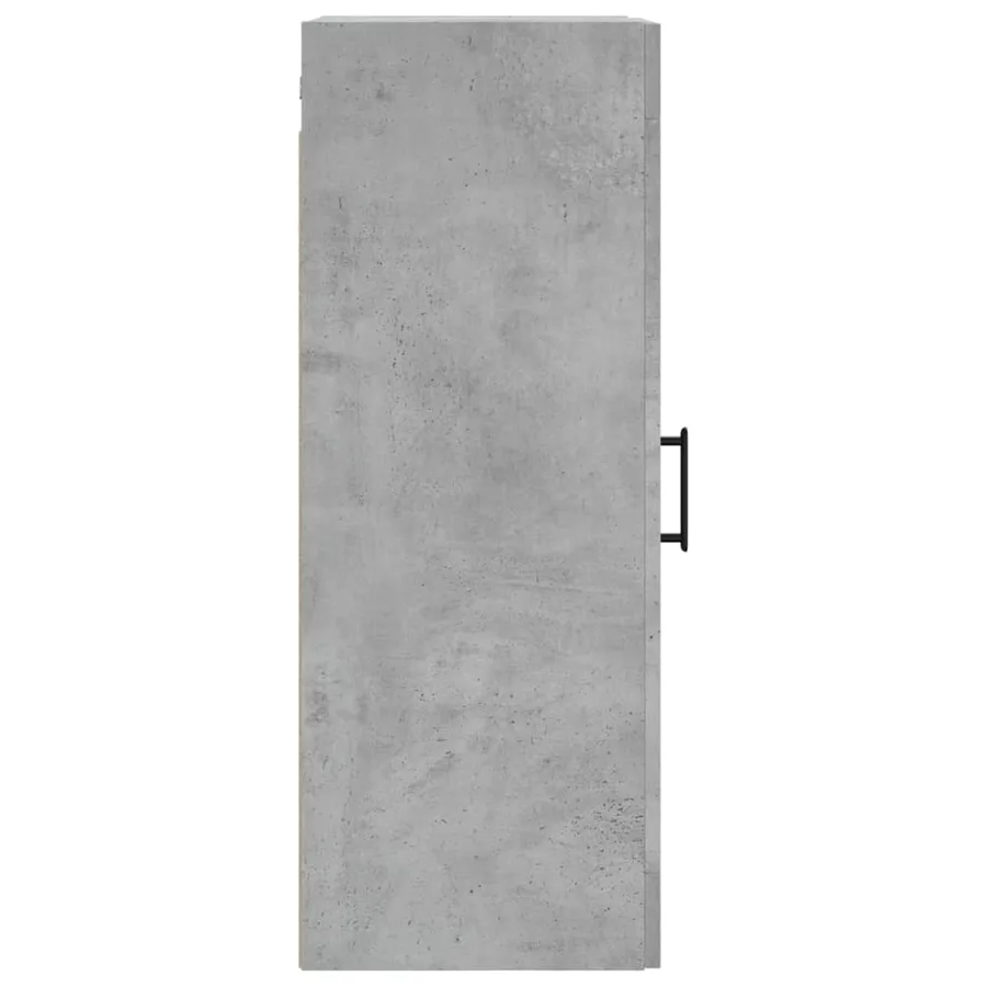 Armoire murale gris béton 34,5x34x90 cm - 8