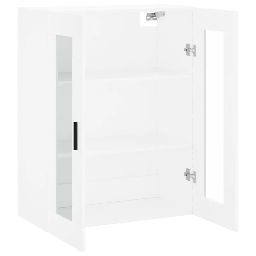 Armoire murale blanc 69,5x34x90 cm - 6