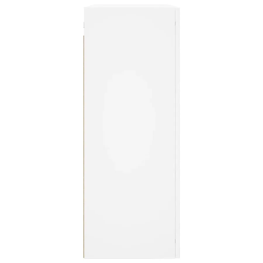 Armoire murale blanc 69,5x34x90 cm - 8