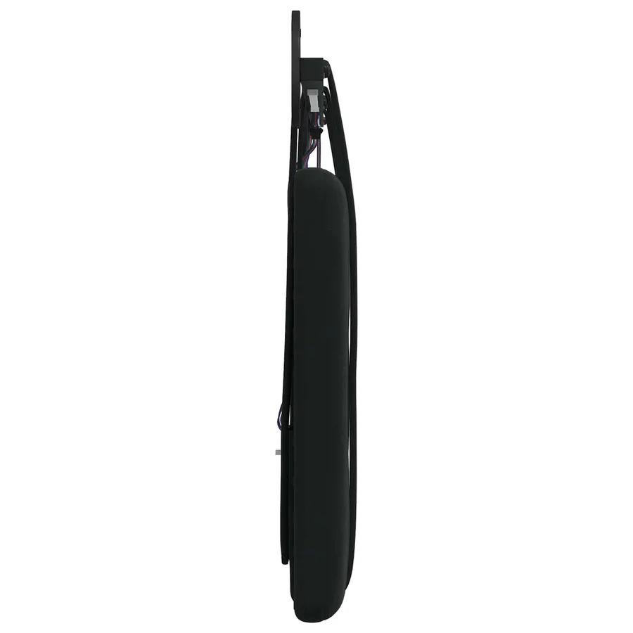 Tête de lit suspendue Avec lumière LED Noir Velours - 7
