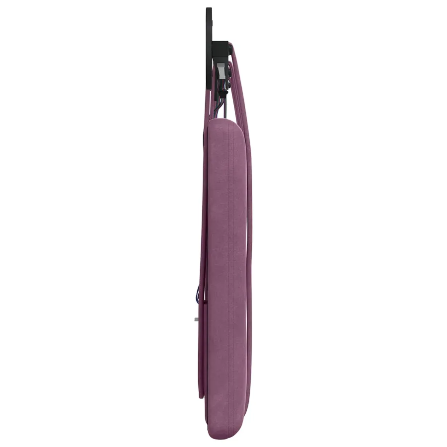 Tête de lit suspendue Avec lumière LED Pourpre Velours - 7