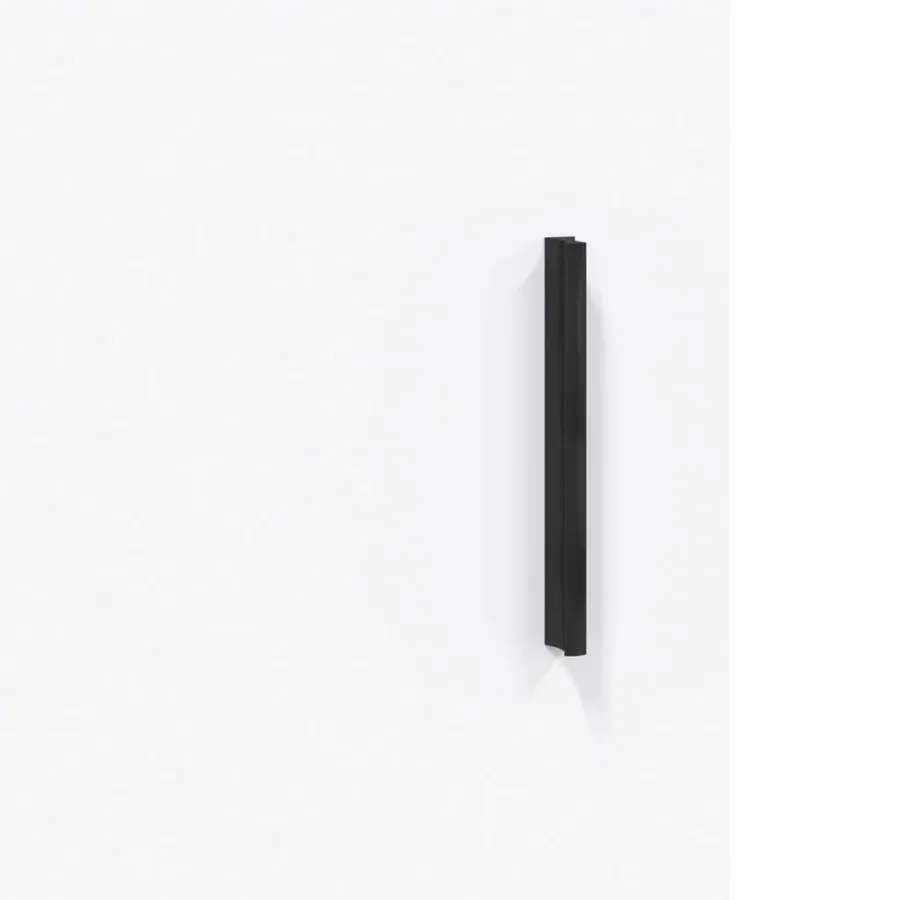 Armoires murales 2 pcs blanc bois d'ingénierie - 9