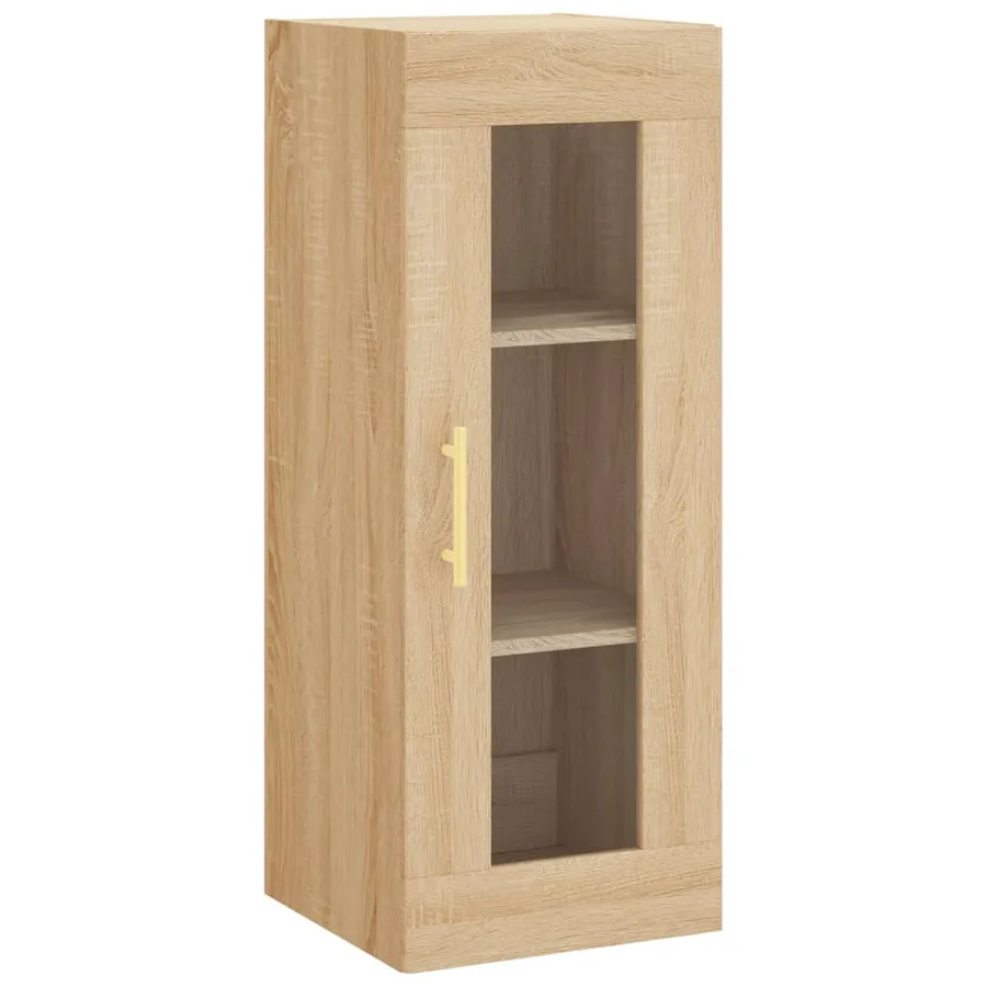 Armoire murale chêne sonoma 34,5x34x90 cm - 2