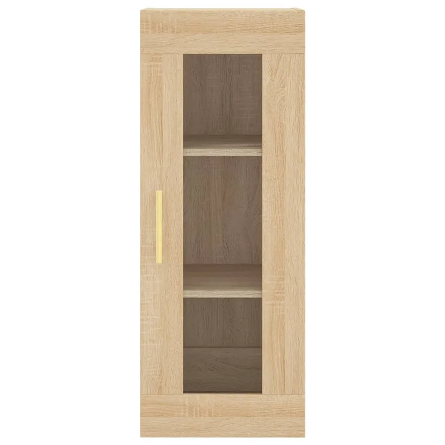 Armoire murale chêne sonoma 34,5x34x90 cm - 6