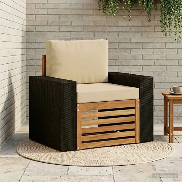 Sofa de milieu extérieur Naturel
