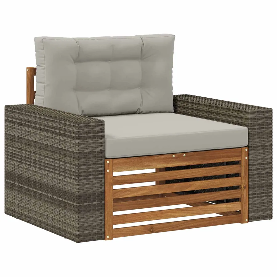 Sofa de milieu extérieur Naturel - 2