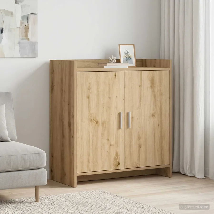 Buffet Chêne artisanal 72 x 36 x 80 cm Bois d'ingénierie
