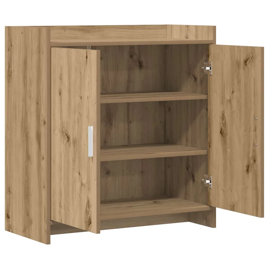 Buffet Chêne artisanal 72 x 36 x 80 cm Bois d'ingénierie - 4