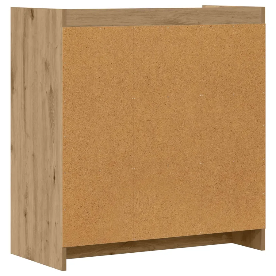 Buffet Chêne artisanal 72 x 36 x 80 cm Bois d'ingénierie - 7