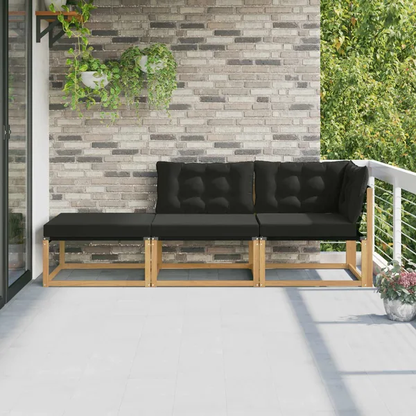 Unité de canapé sectionnel Blanc 241,5 x 83 x 73 cm