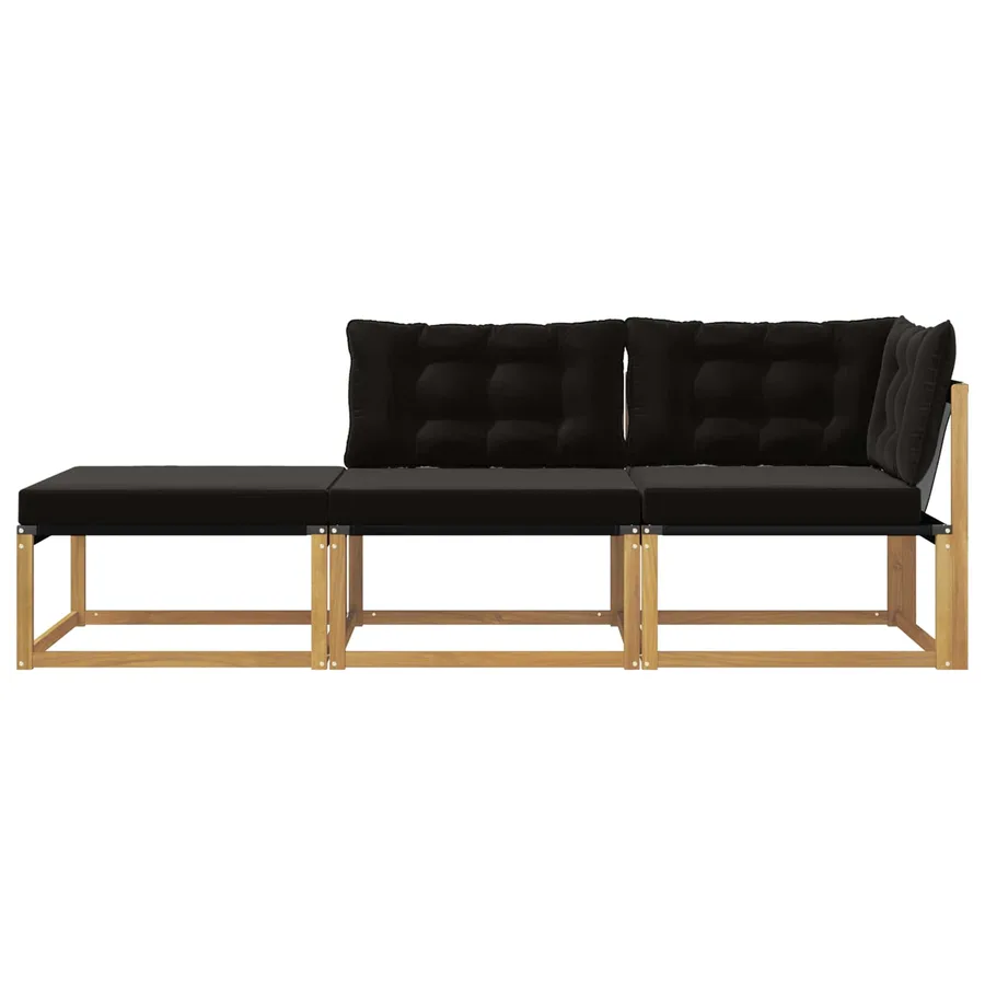 Unité de canapé sectionnel Blanc 241,5 x 83 x 73 cm - 6
