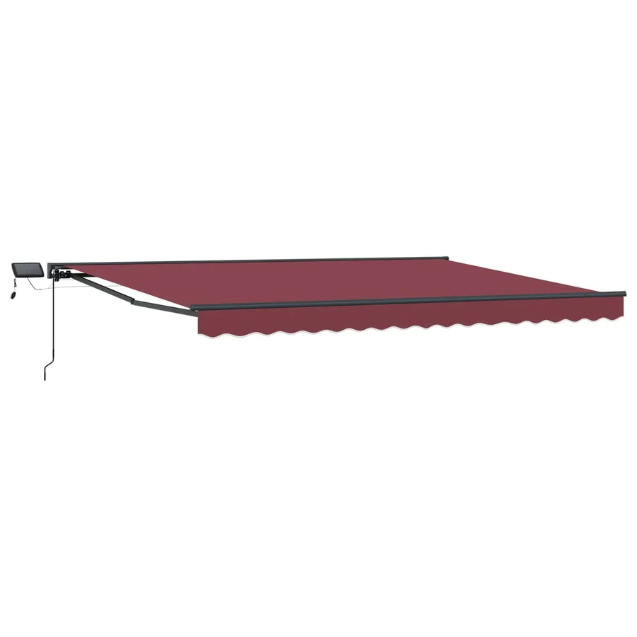 Cadre de store manuel avec LEDs 4 × 3,5 m - 2