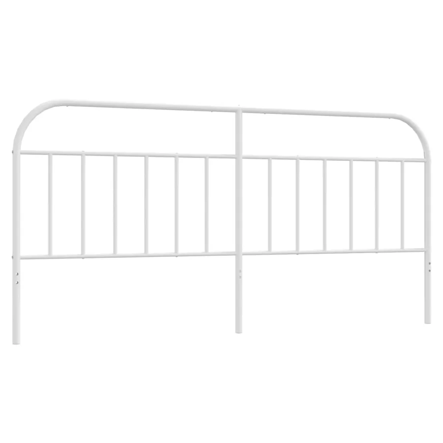 Tête de lit de remplacement métal blanc 200 cm - 2