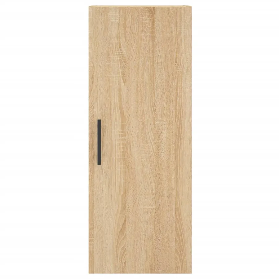 Buffet haut Chêne sonoma 34,5x34x180 cm Bois d'ingénierie - 8
