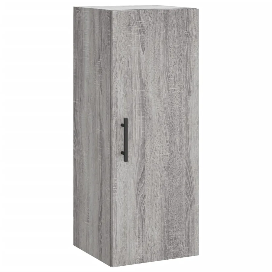 Buffet haut Sonoma gris 34,5x34x180 cm Bois d'ingénierie - 5