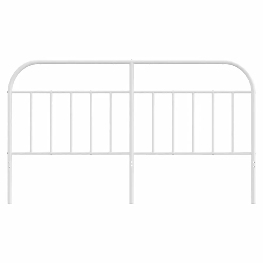 Tête de lit de remplacement métal blanc 180 cm - 4