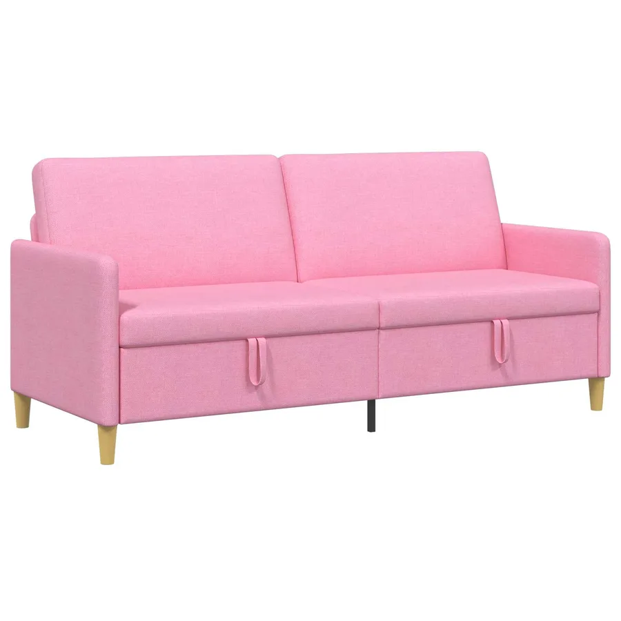 Sofa avec rangement Rose 192 x 78 x 87 cm Polyester - 2