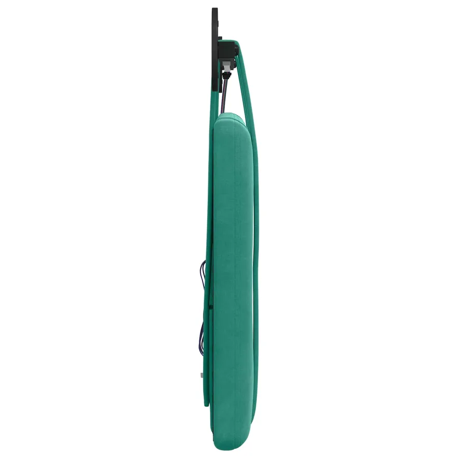 Tête de lit suspendue Avec lumière LED Turquoise Velours - 7