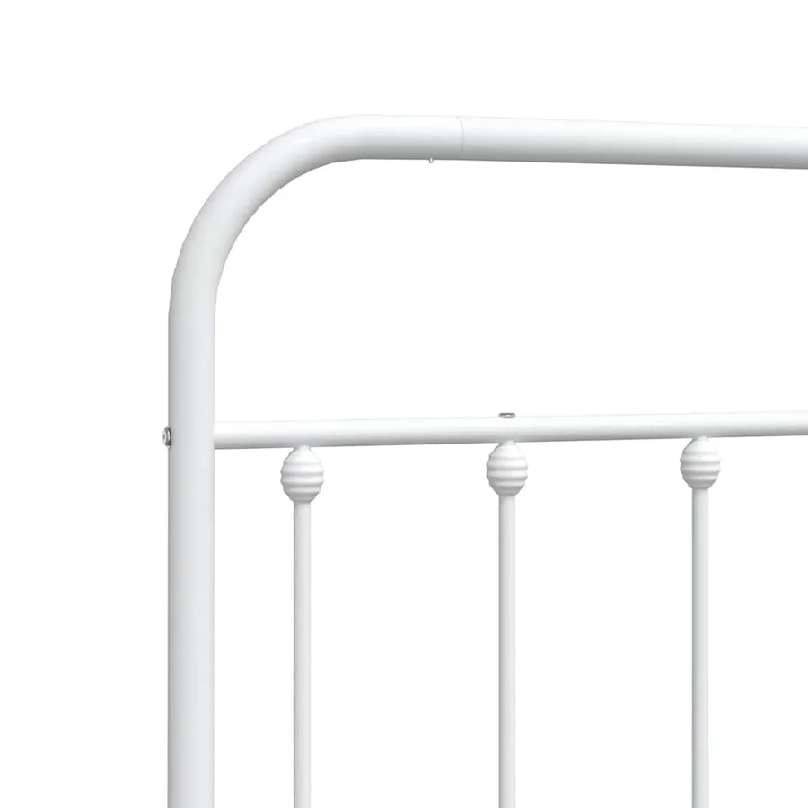 Tête de lit de remplacement métal blanc 100 cm - 6
