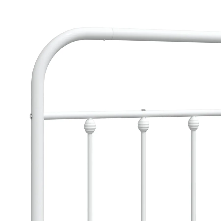 Tête de lit de remplacement métal blanc 80 cm - 6