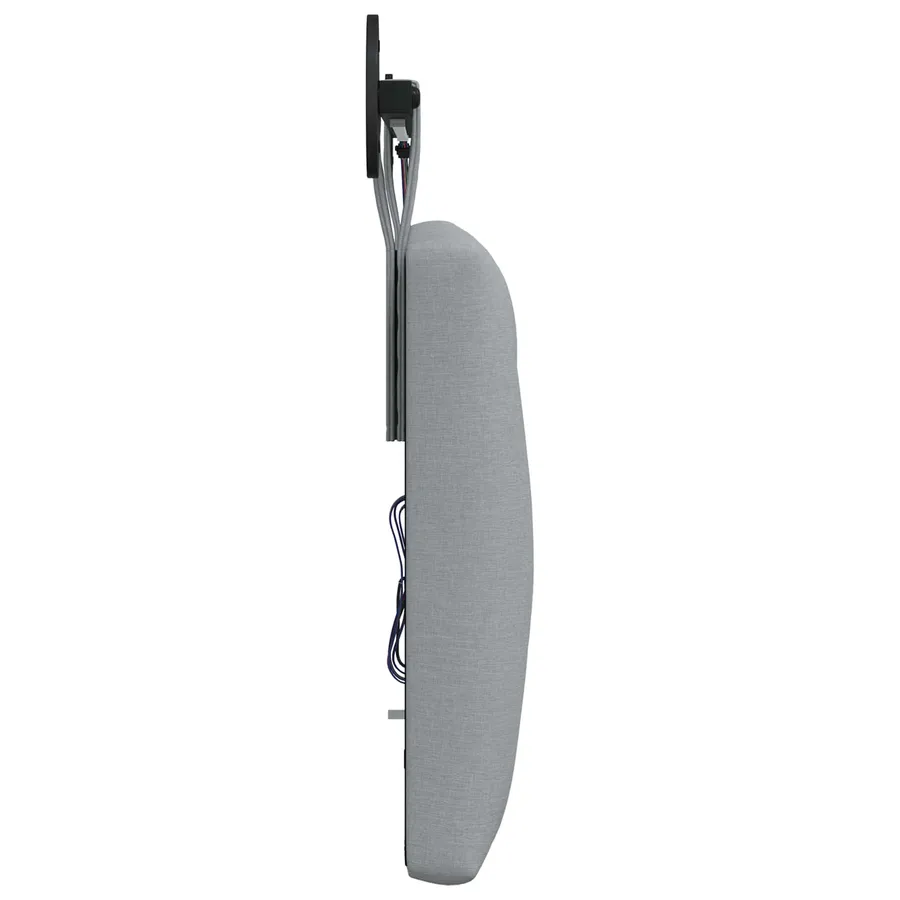 Tête de lit suspendue Avec lumière LED Gris clair Tissu - 7