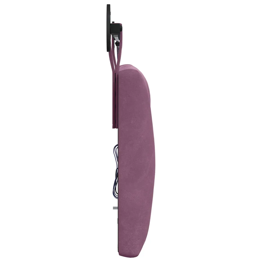 Tête de lit suspendue Avec lumière LED Pourpre Velours - 7