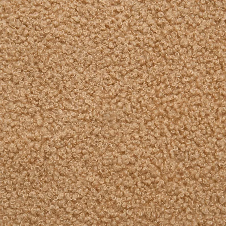 Sofa 2 places Beige 115 x 61 x 87 cm Bouclé - 9