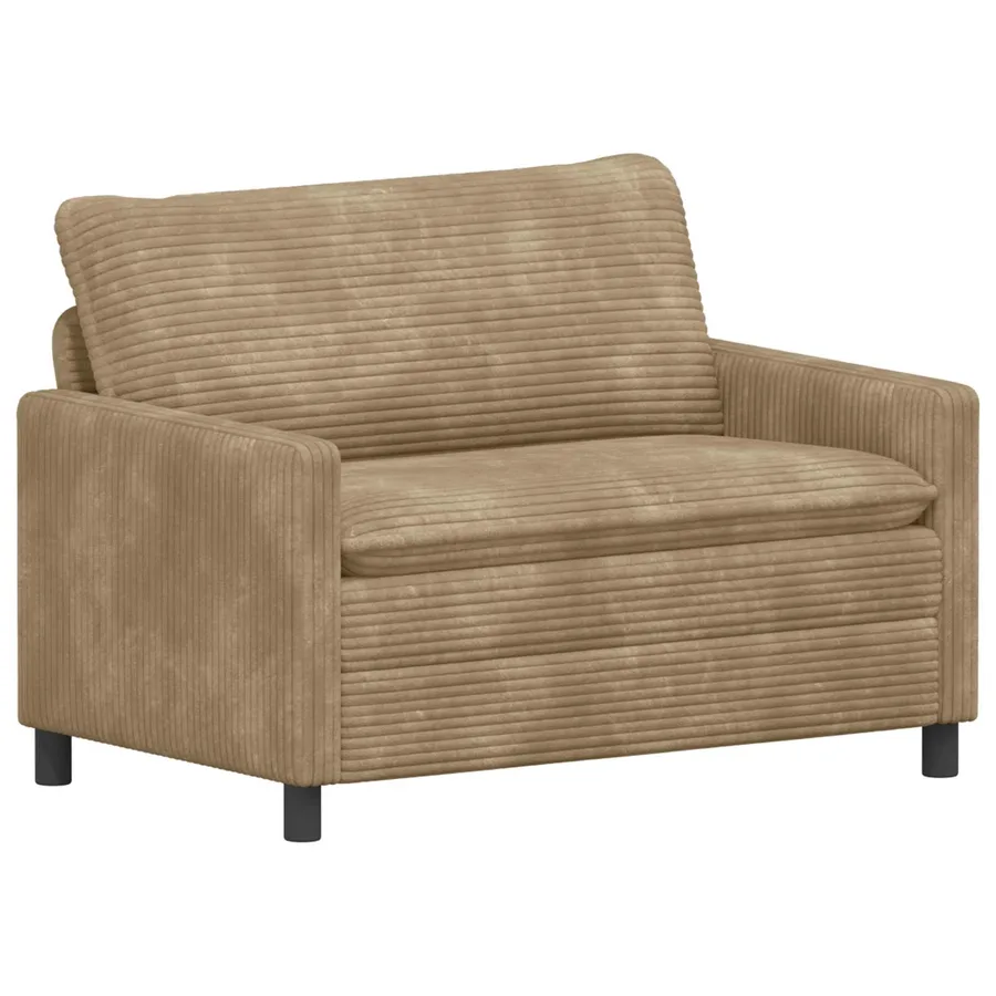 Ensemble de Canapés 2 pcs Taupe Polyester - 4