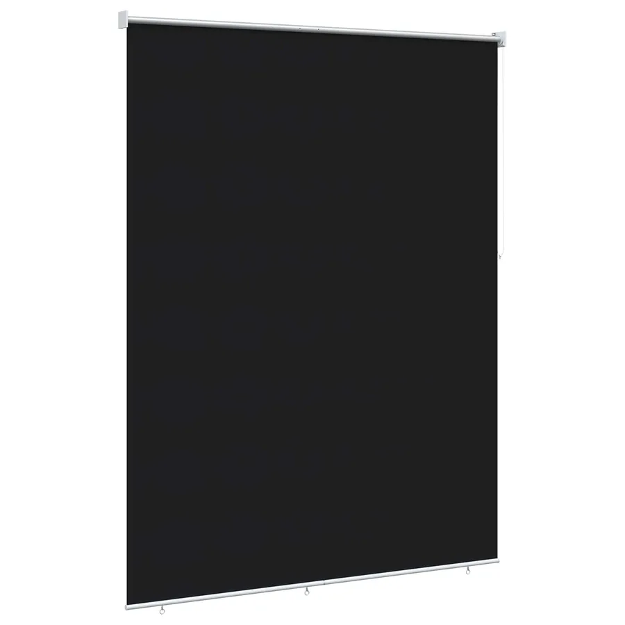 Store roulant extérieur protection UV Noir 165 x 140 cm (L x H) - 4