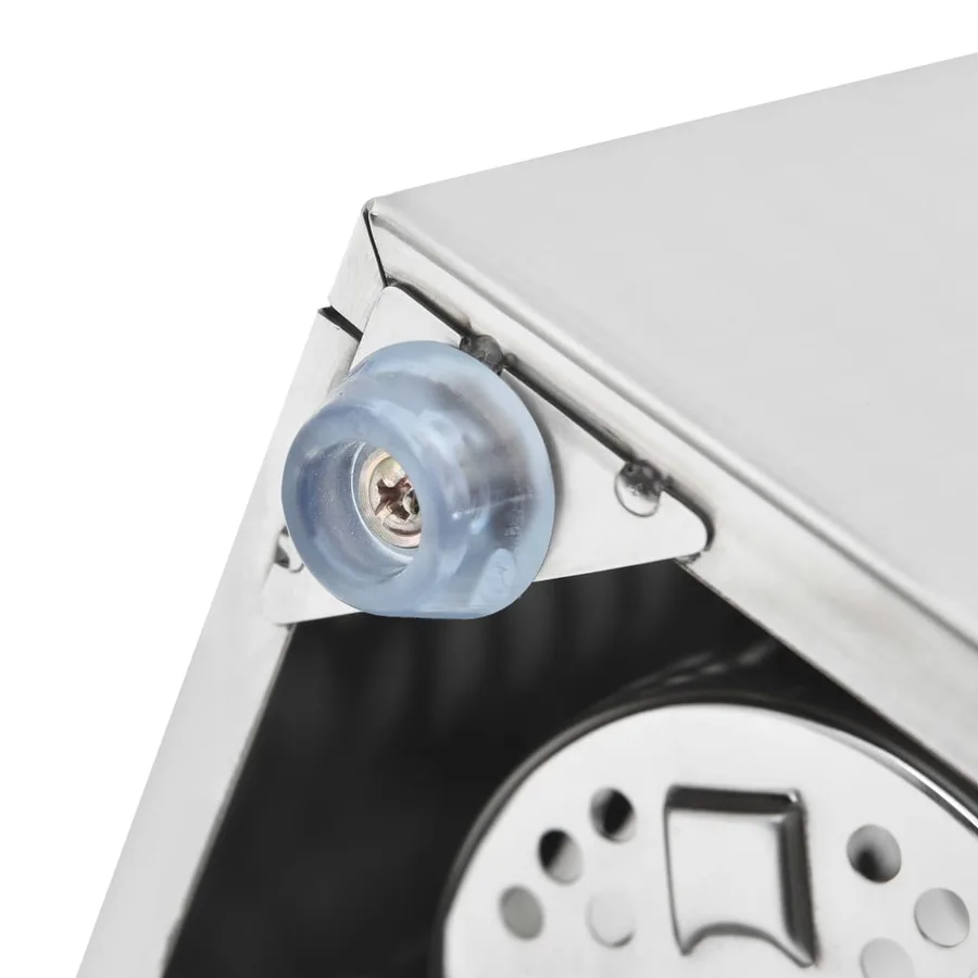 Porte-couverts 3 grilles Rectangulaire Acier inoxydable - 7