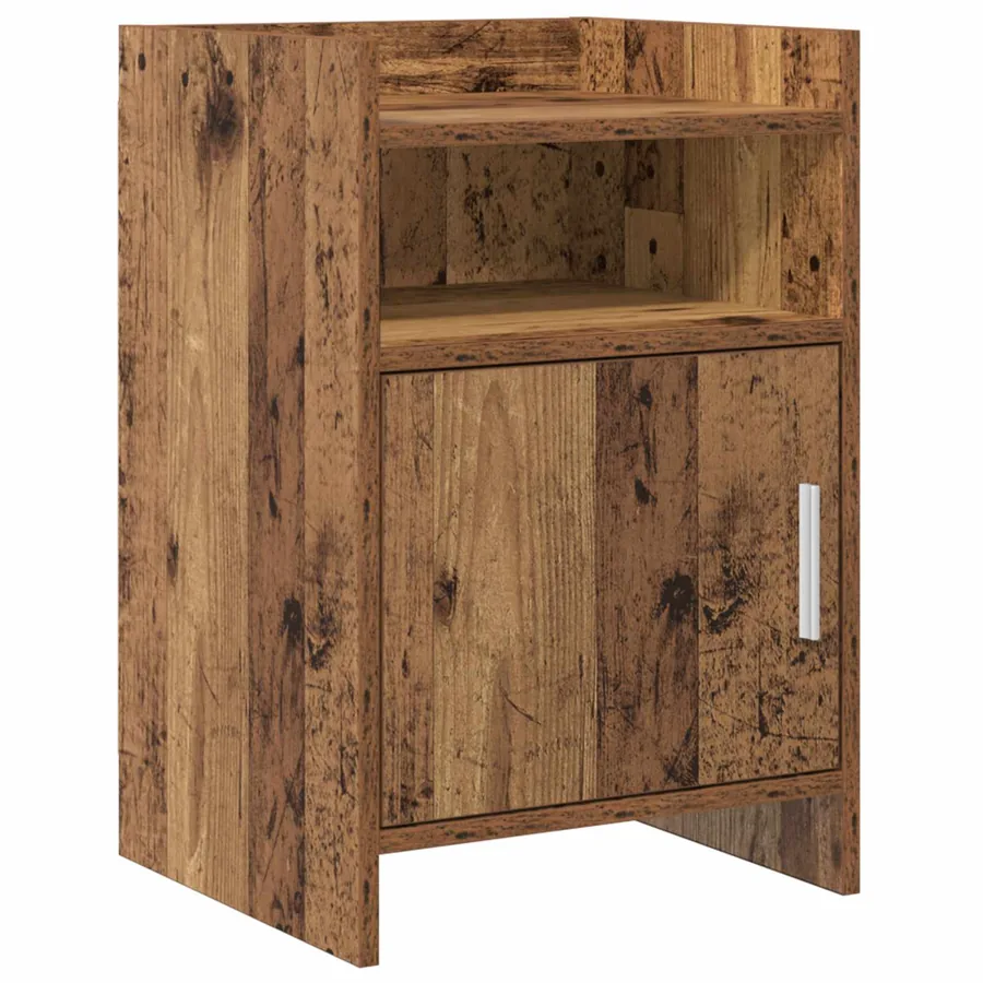 Tables de chevet Bois ancien 40 x 36 x 60 cm Bois d'ingénierie