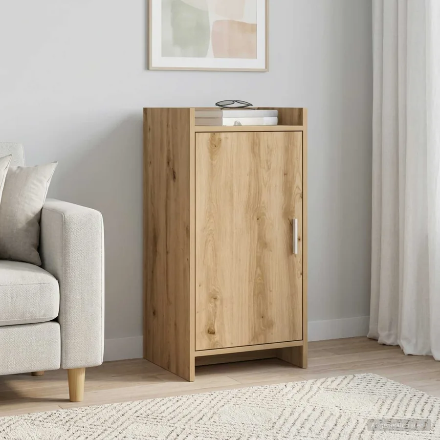 Buffet Chêne artisanal 40 x 36 x 80 cm Bois d'ingénierie