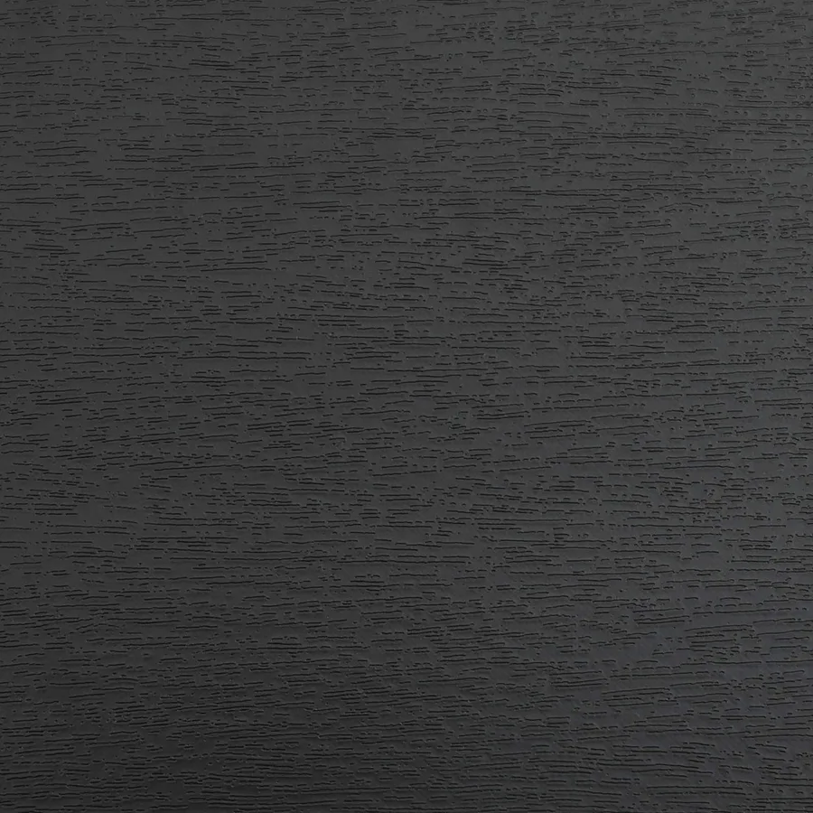 Appui de fenêtre Noir avec grain de bois 160 x 15 x 4,5 cm PVC - 12