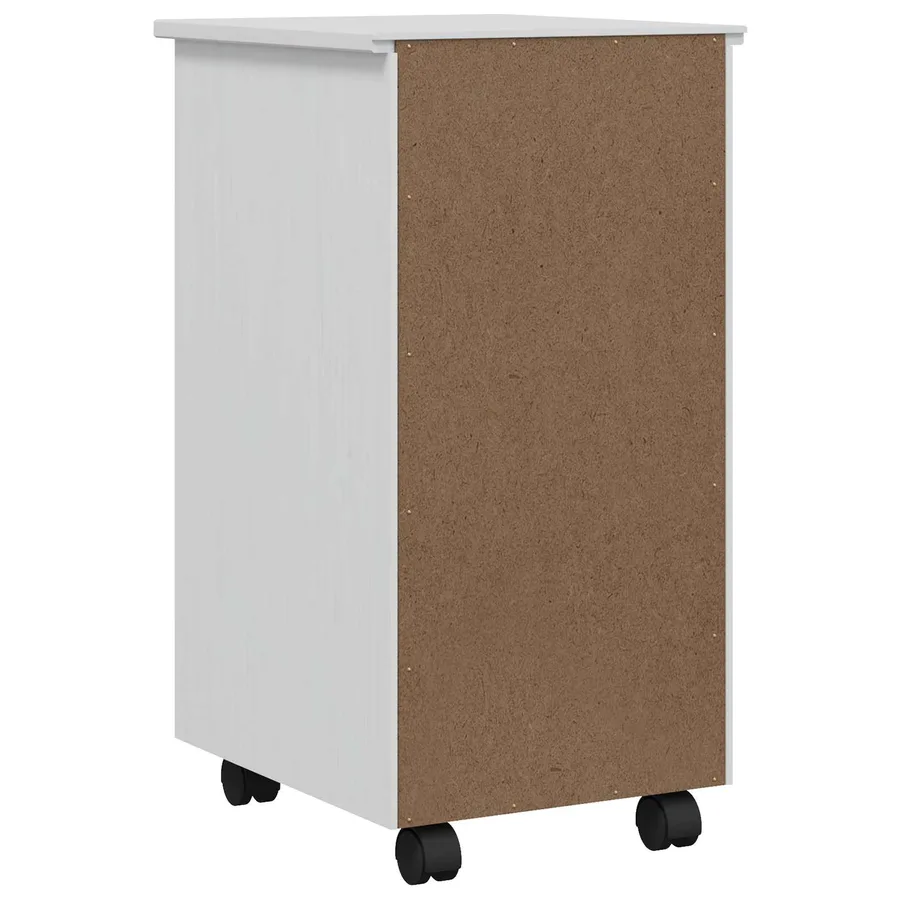 Cabinet Roulant avec Tiroirs CORONA Blanc - 6