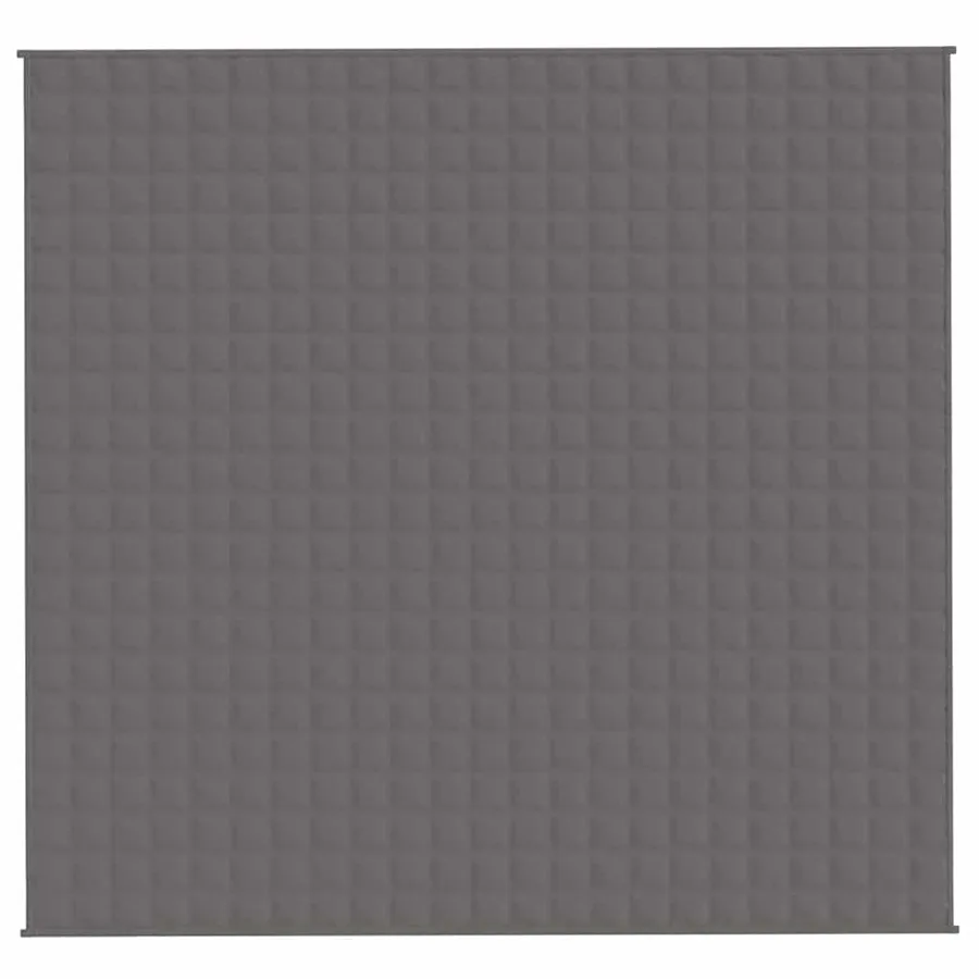 Couverture lestée Gris 220x235 cm 11 kg Tissu - 3